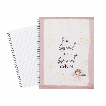 Notebook Notaboek Jy is geseend