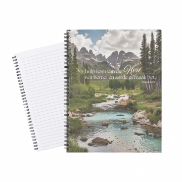 Notebook My hulp kom van die Here
