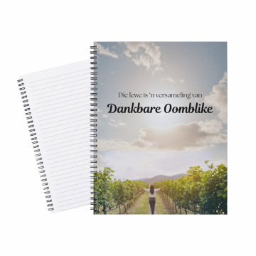 Notebook Dankbare Oomblike
